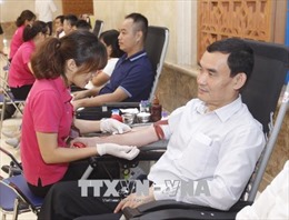 Văn phòng Chính phủ tổ chức chương trình hiến máu tình nguyện 
